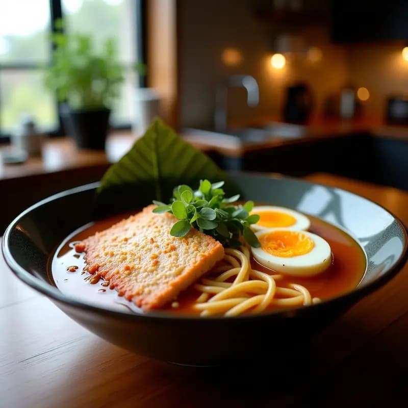 Ramen Japonés de Cerdo Chashu y Huevo Marinado: Receta en Olla Rápida con Caldo Rico
