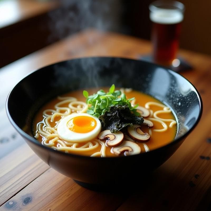 Ramen de Miso Blanco con Caldo de Bone Broth: Receta Keto en Olla Express y Reconfortante