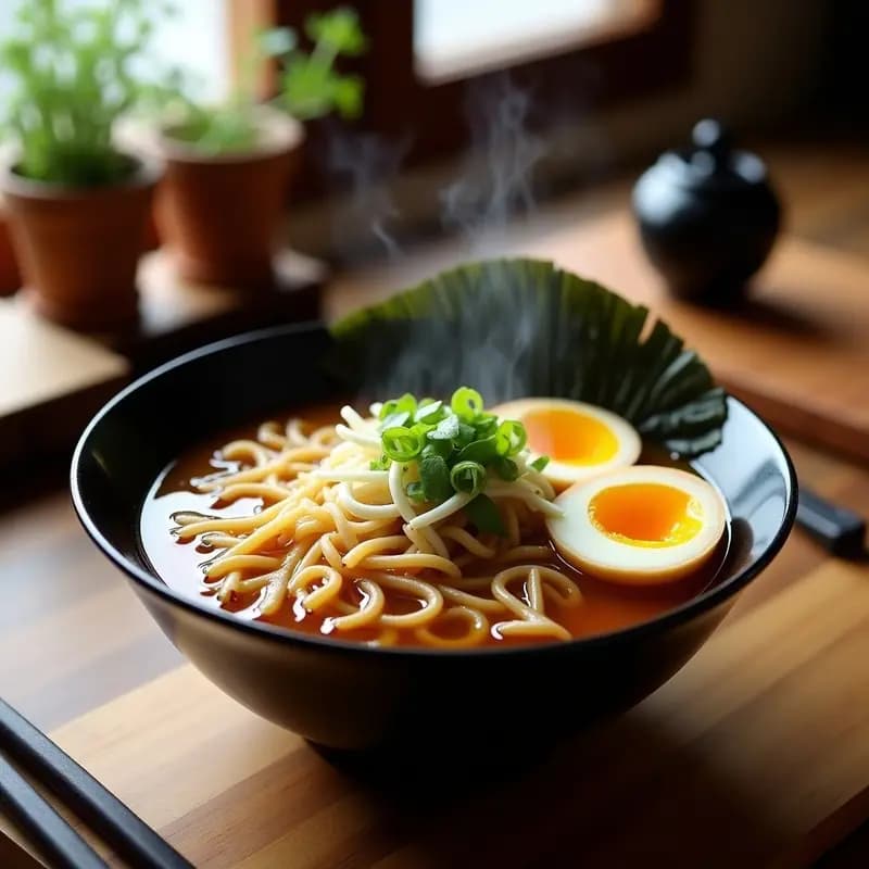 Ramen de Misos y Caldo de Huesos: Receta Japonesa en Olla Rápida con Toque Umami Explosivo