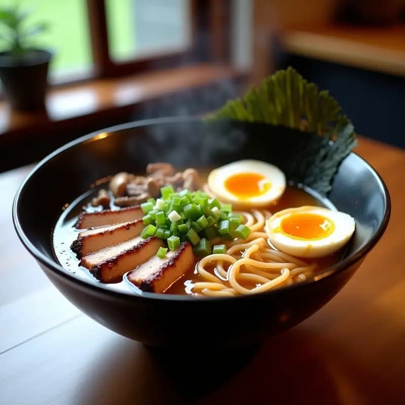 Ramen de Miso y Cerdo Belly: Receta Japonesa Authentic en 40 Minutos con Huevos Marinos