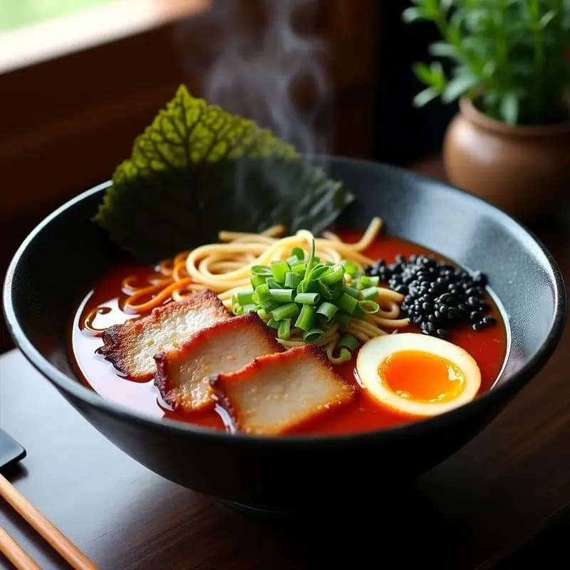 Ramen de Miso y Cerdo Belly: Receta Japonesa Reconfortante en Olla Rápida
