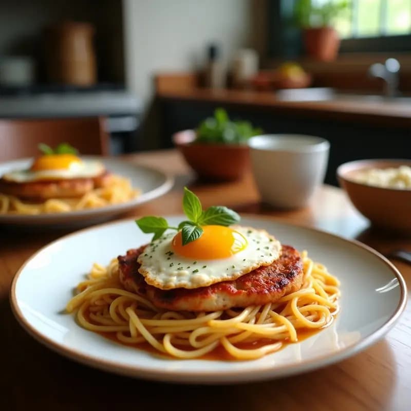 Ramen de Pollo con Huevos Marizados y Maíz: Receta Japonesa en Olla Rápida
