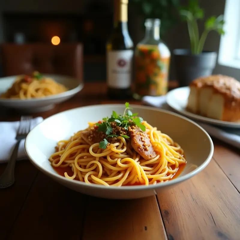 Ramen de Pollo y Jengibre con Fideos de Calabaza: Receta Japonesa Keto y Reconfortante