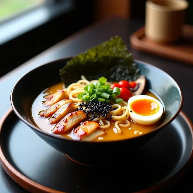 Ramen de Pollo y Miso: Receta Japonesa Casera con Fideos Frescos