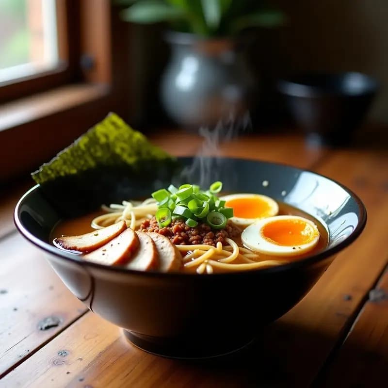 Ramen de Pollo y Misoshiru: Receta Japonesa de Comfort Food en Olla Exprés