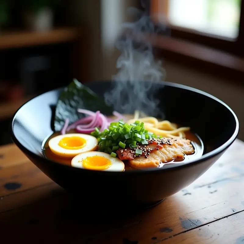 Ramen de Pollo y Misoz: Receta Japonesa Casera con Huevos Maridados y Maíz