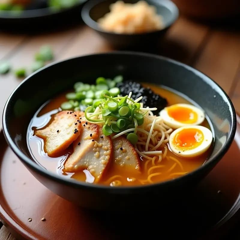Ramen de Pollo y Misozuke (Pepino en Miso): Receta Japonesa en Olla a Presión