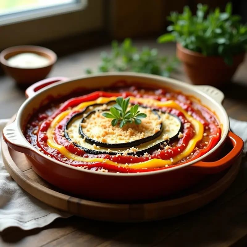 Ratas de Library con Salsa de Tomate y Queso Parmesano: Receta Francesa Tradicional