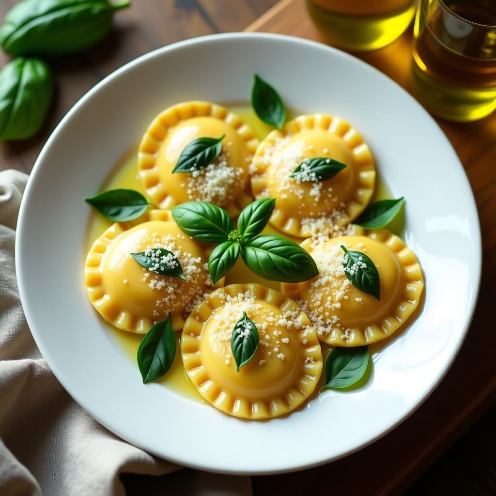 Ravioli de Calabacín Rellenos de Requesón y Albahaca: Receta Keto en Thermomix