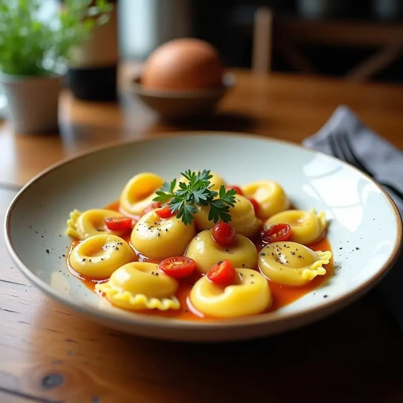 Ravioli de Ricota y Espárragos: Receta Italiana Keto con Masa de Queso Mozzarella