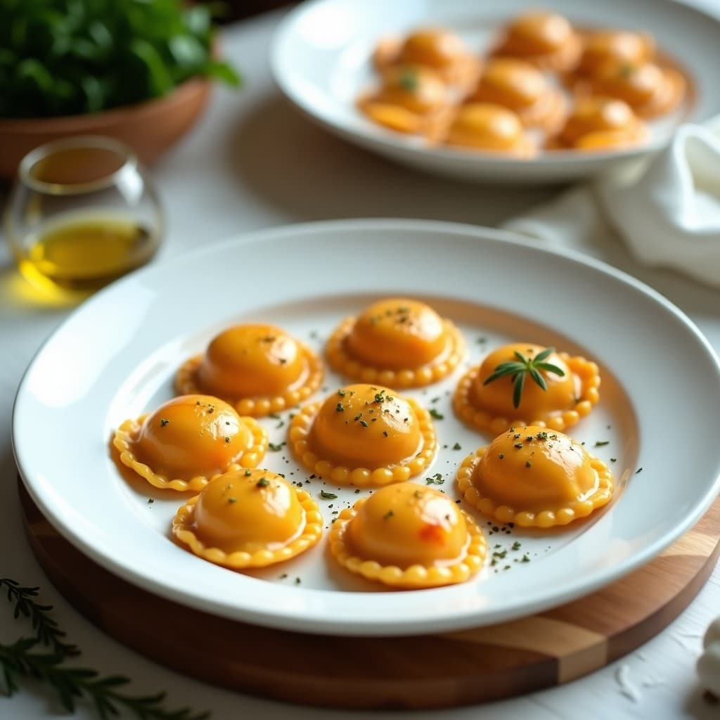 Raviolis de Batata y Polvo de Hierbas: Receta Sin Gluten al Vapor en 30 Minutos
