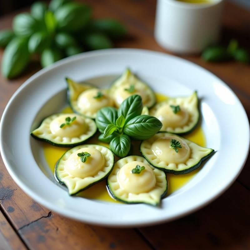 Raviolis de Calabacín y Ricotta de Anacardos: Receta Sin Gluten en Thermomix y Bajo en Carbohidratos
