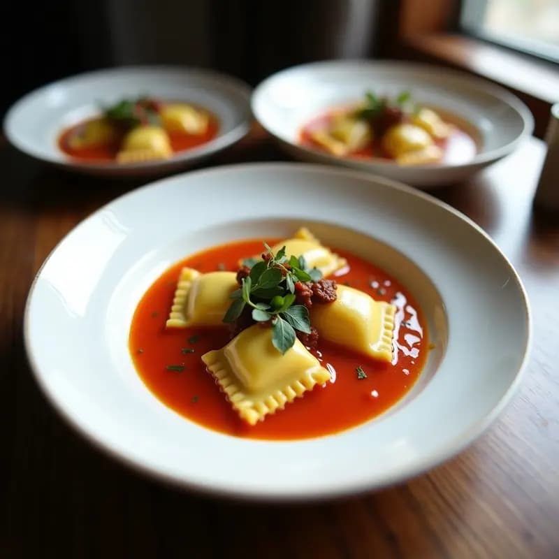 Raviolis Chinos de Espinaca y Ricotta: Receta Casera con Salsa de Ajo Negro