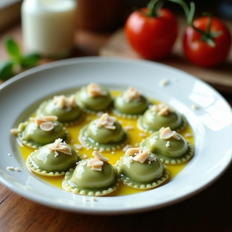 Raviolis de Espinaca y Ricotta de Almendras: Receta en Thermomix Sin Gluten y Vegetariana