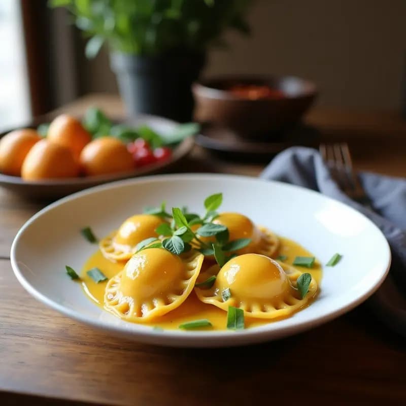 Raviolis de Ricardo y Espárragos: Receta China de Wonton Vegana en Airfryer