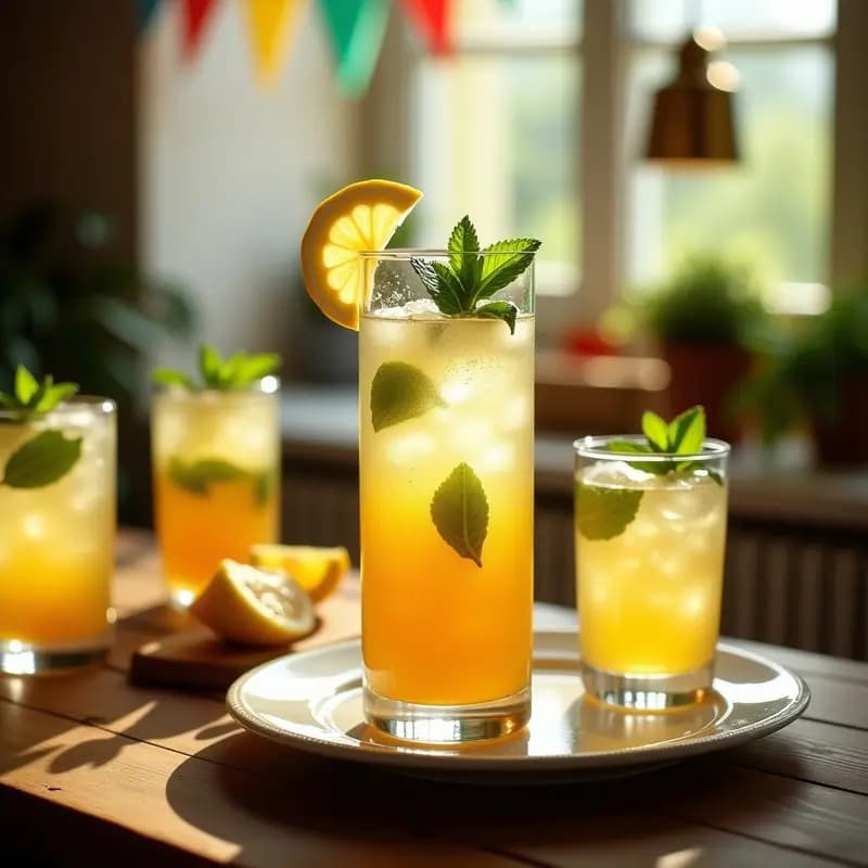 Rebujito con Menta Fresca: Cóctel Andaluz para Ferias y Celebraciones