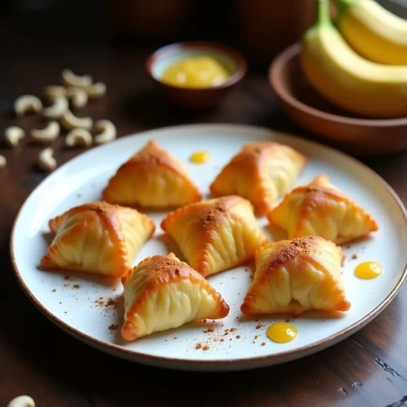 Rellenos de Guayaba y Queso de Anacardos en Masa de Yuca: Postre Venezolano Vegano