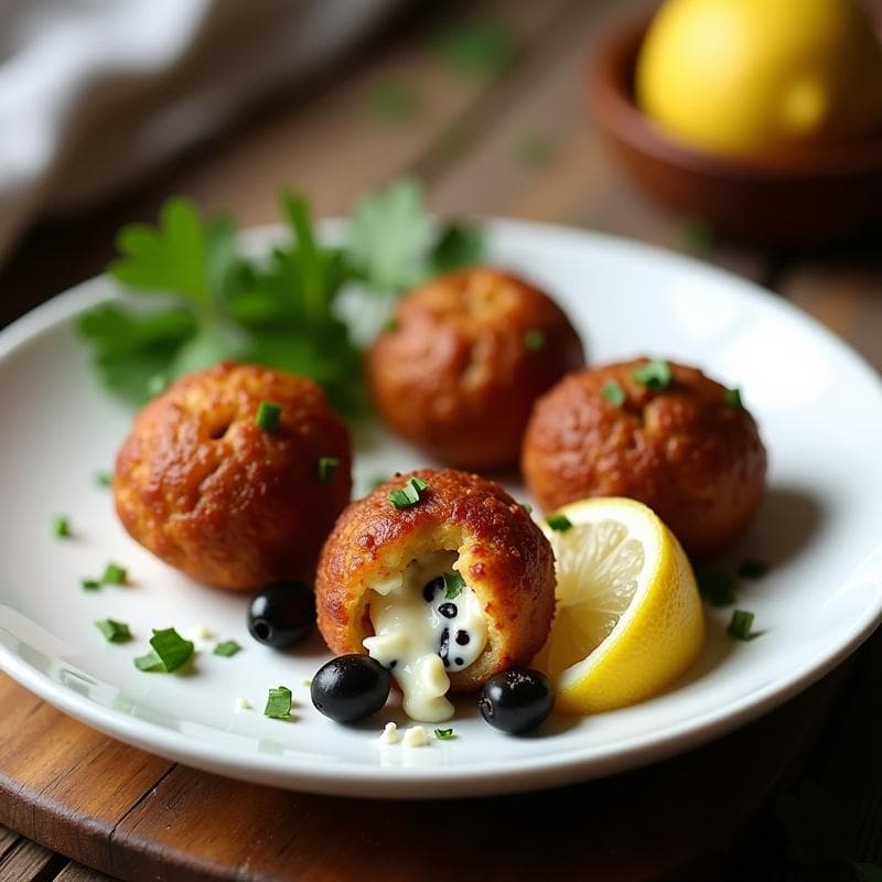 Rellenos de Papa Morada con Queso Feta y Aceitunas: Receta Peruana en Airfryer