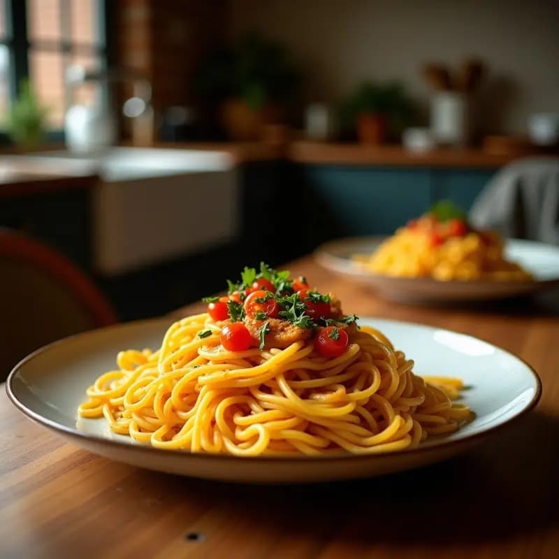 Reshteh Polow con Fideos Fritos: Receta Iraní de Arroz y Fideos Crujientes en Olla