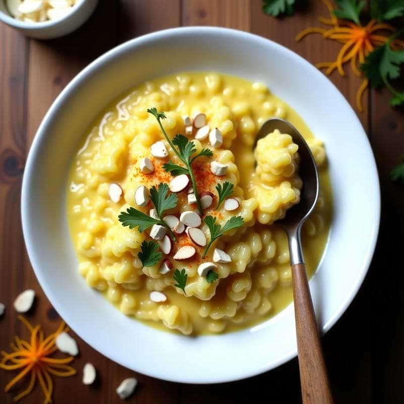 Risotto de Alcachofas y Azafrán con Queso de Cabra: Receta en Olla Exprés Ultracremosa
