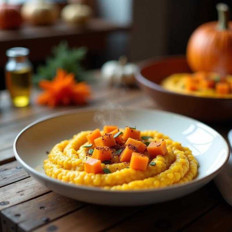 Risotto de Azafrán y Calabaza: Receta en Ollas Superpuestas Sin Vigilar en 30 Minutos