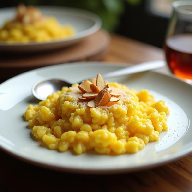 Risotto de Azafrán con Coliflor: Receta Low Carb en 25 Minutos Sin Arroz