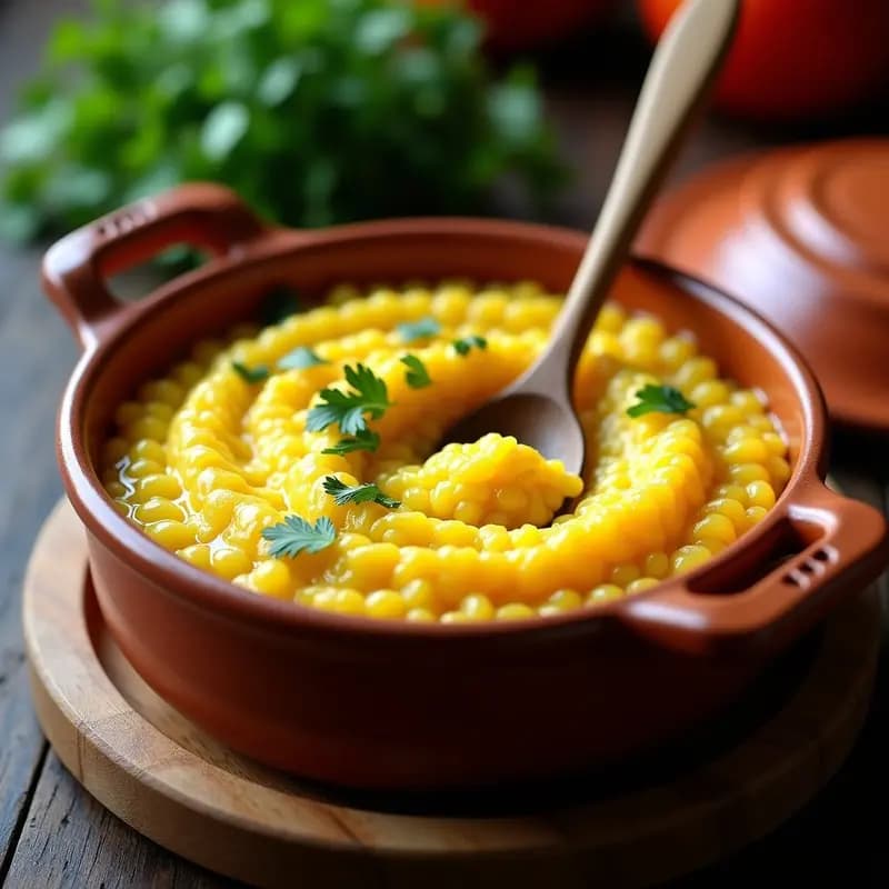 Risotto de Azafrán y Perejil: Receta Creamosa en 25 Minutos sin Remover Constante