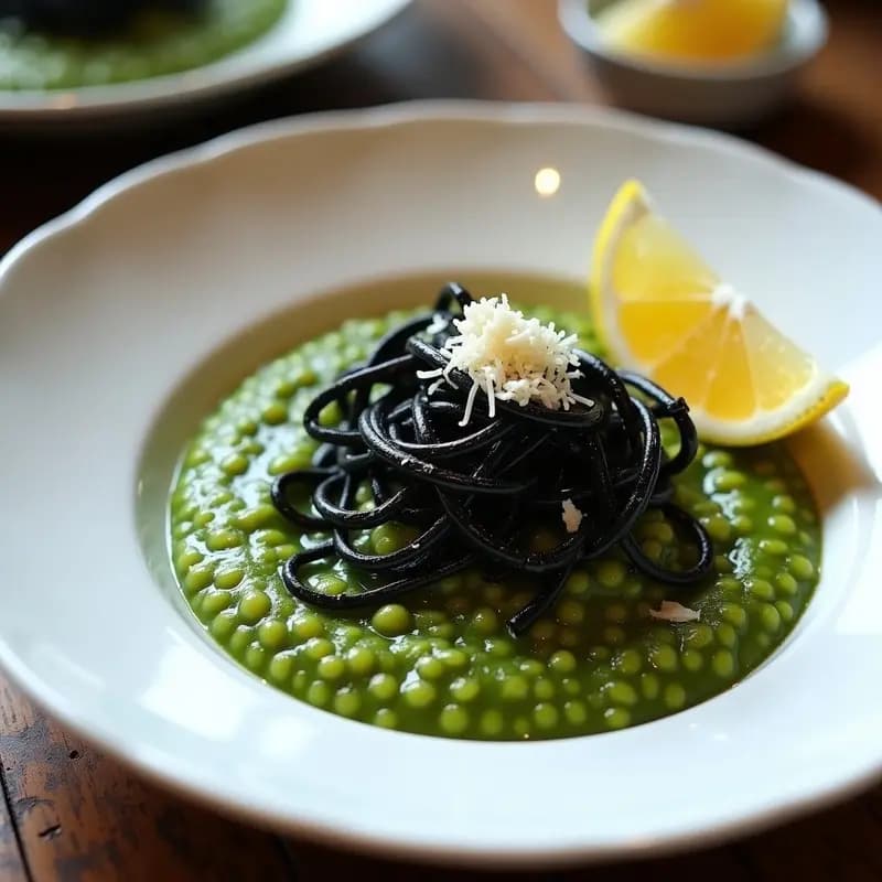 Risotto de Barba de Negra con Algas Marinas: Receta Gourmet de la Costa en 30 Minutos