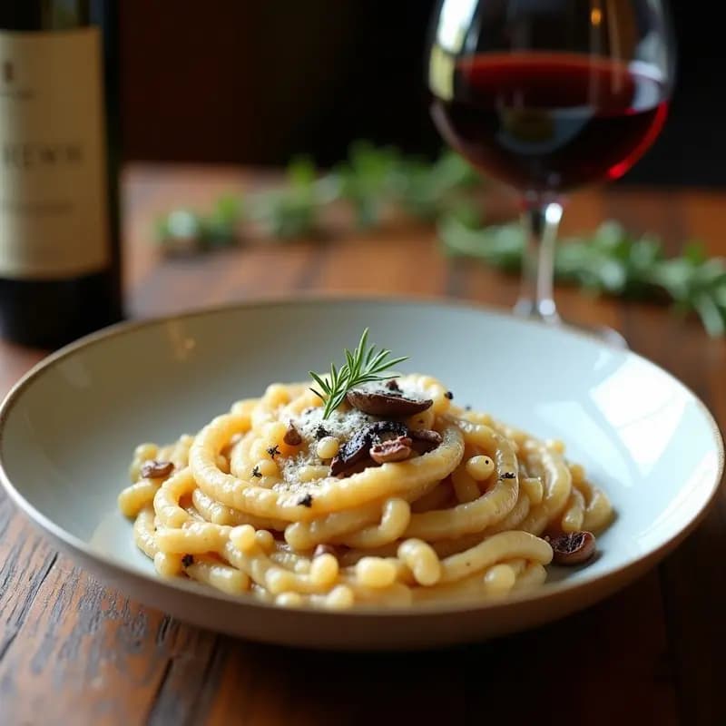 Risotto al Barolo con Hongos Porcini: Receta Italiana de Alta Cocina en 30 Minutos