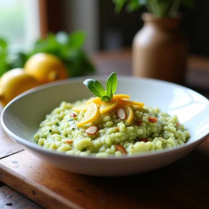 Risotto de Calabacín y Limón: Receta Keto en Thermomix con Toque Cítrico