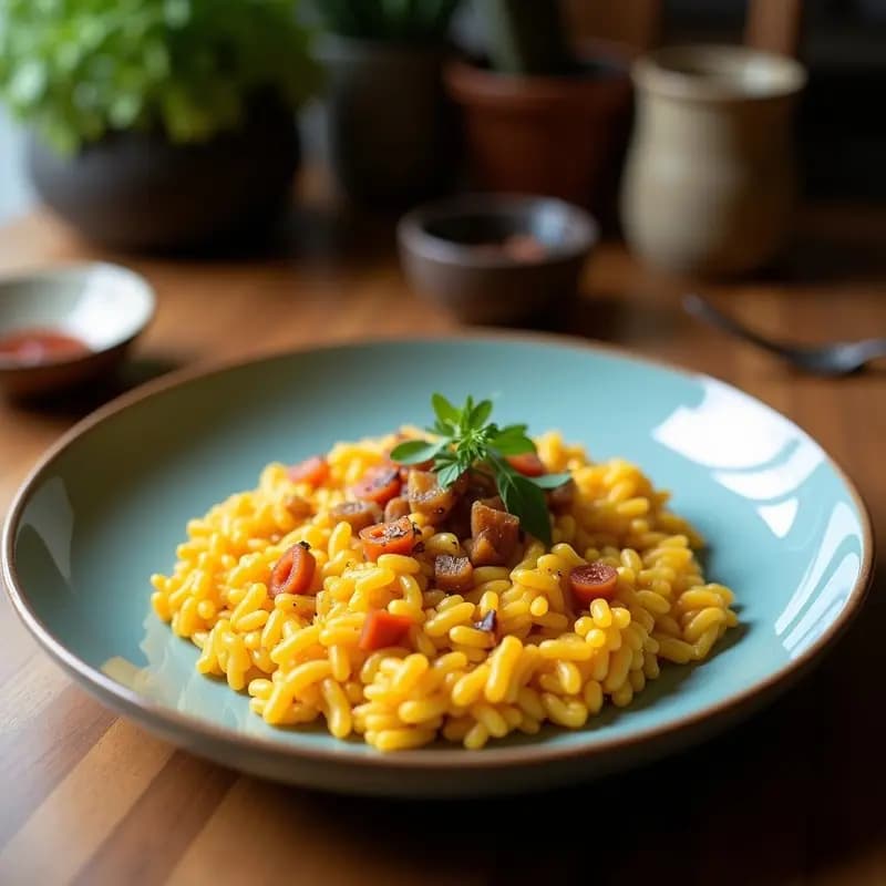 Risotto de Calabaza Asada con Toque de Trufa: Receta Creamosa en 30 Minutos