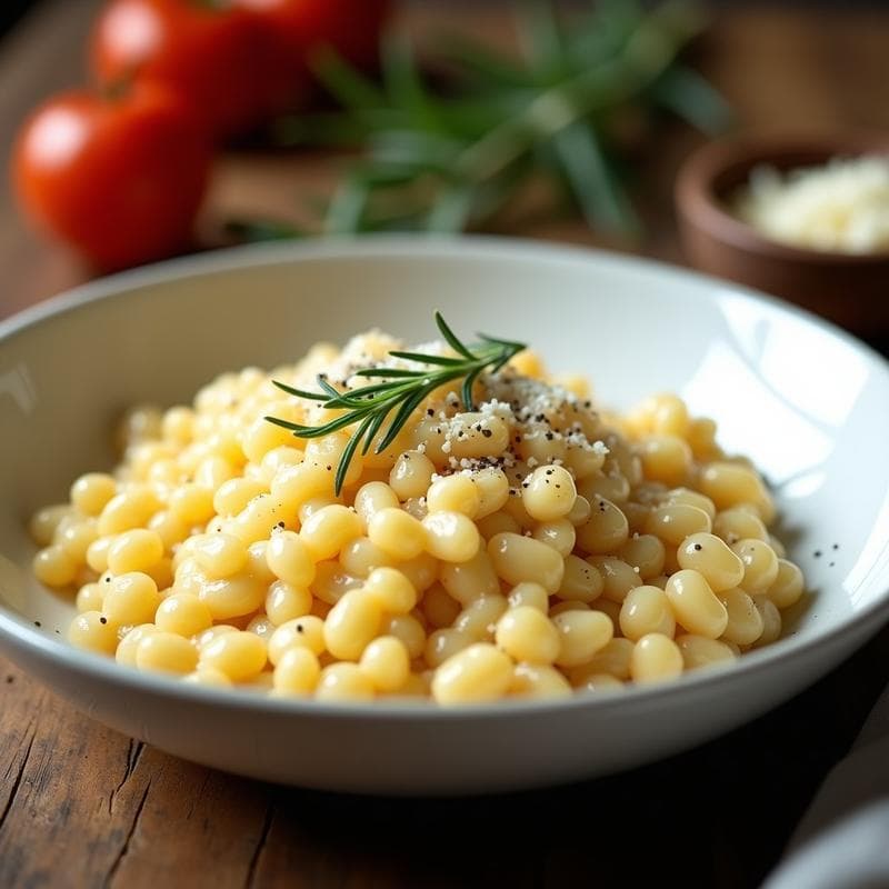 Risotto Cacio e Pepe: Receta Auténtica en Airfryer en 20 Minutos