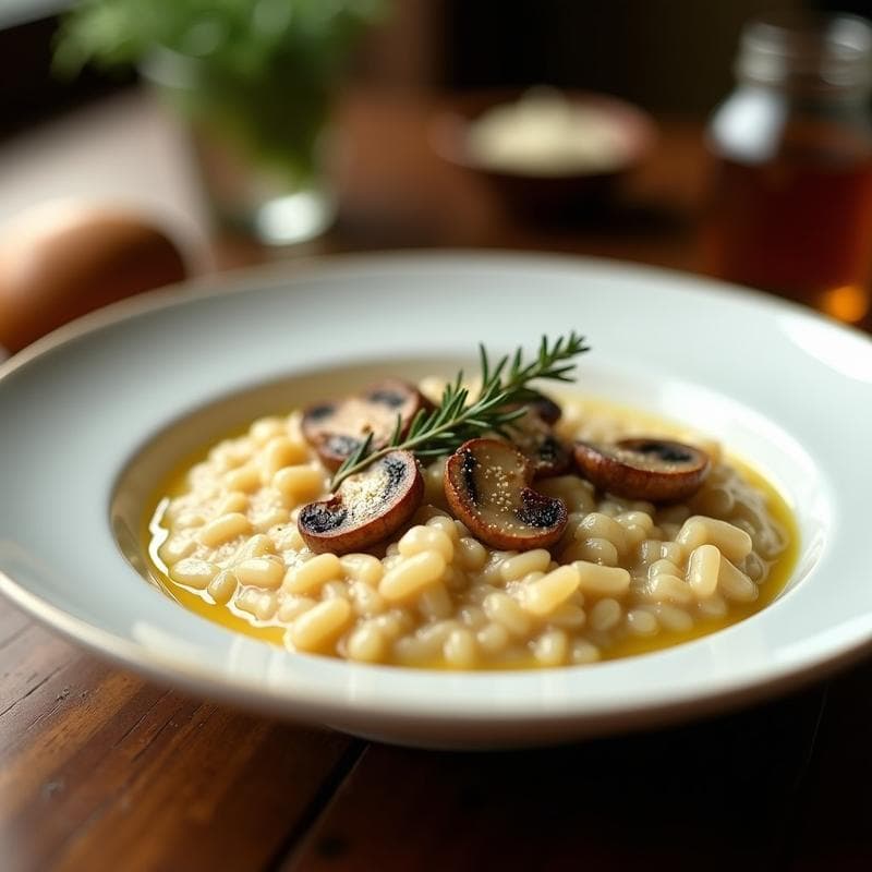 Risotto de Caldo de Huesos en Airfryer: Receta Cremosa y Rápida con Menos Grasa