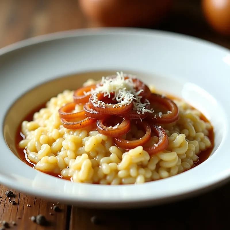 Risotto de Cebolla Caramelizada: Receta en Thermomix en 25 Minutos y Ultracremoso