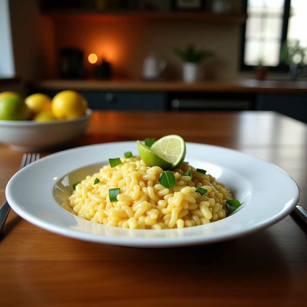 Risotto de Coliflor con Algas y Limón: Receta Marina Sin Lácteos y Keto