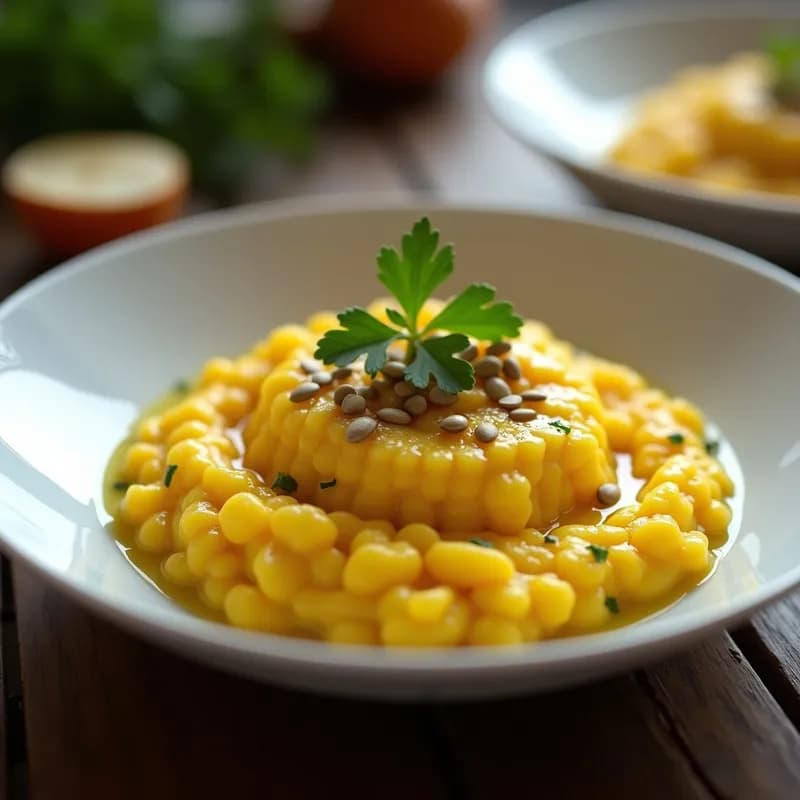Risotto de Coliflor y Cúrcuma: Receta Cremosa en Thermomix Sin Lactosa