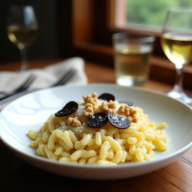 Risotto de Coliflor con Trufa Negra: Receta en Airfryer Sin Gluten y Alta en Proteína