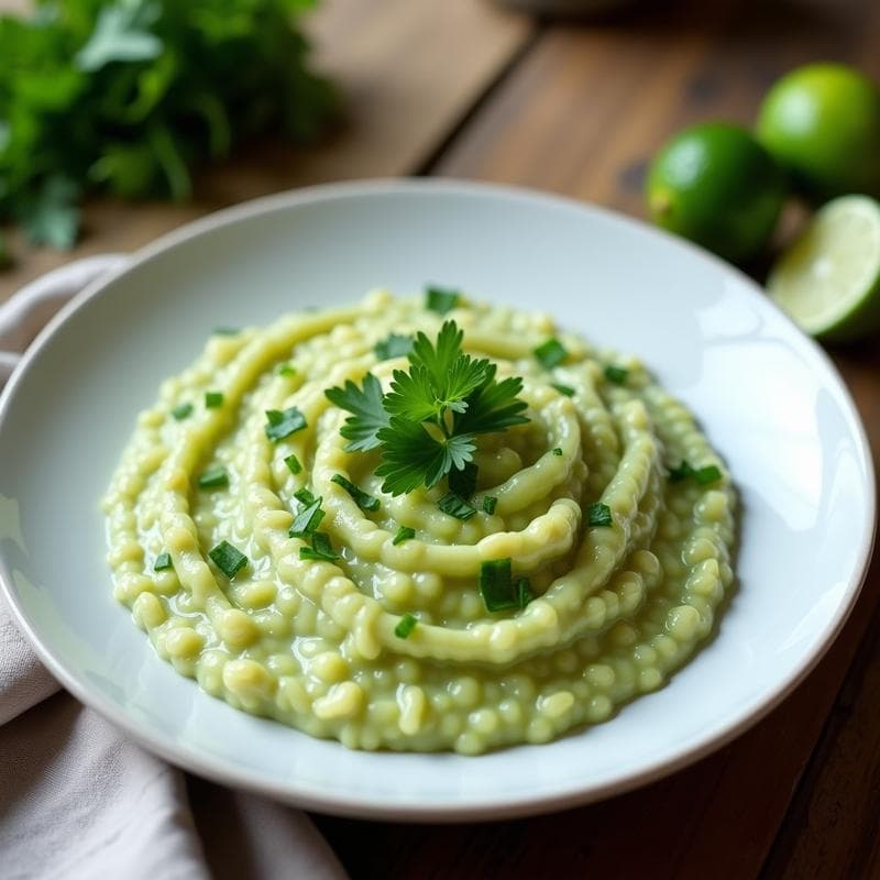 Risotto de Culantro y Lima: Receta en Airfryer Sin Vigilar y Alta en Sabores Tropicales