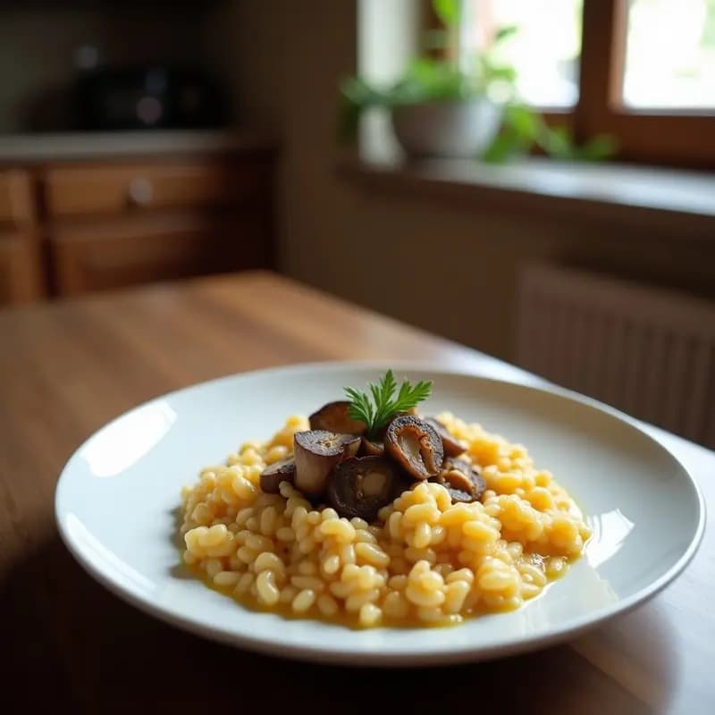 Risotto de Castañas y Boletus: Receta de Otoño Gourmet en 30 Minutos