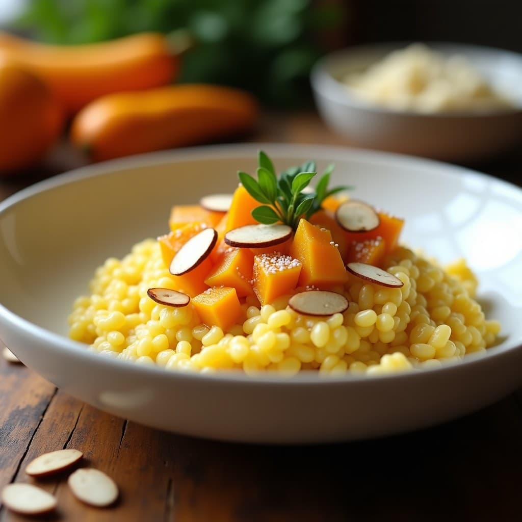 Risotto de Flor de Calabaza y Azafrán: Receta Mexicana Keto en 25 Minutos