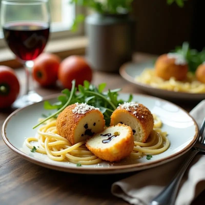 Risolto alla Milanese con Azafrán y Queso Gorgonzola: Receta Italiana en Sartén Crujiente