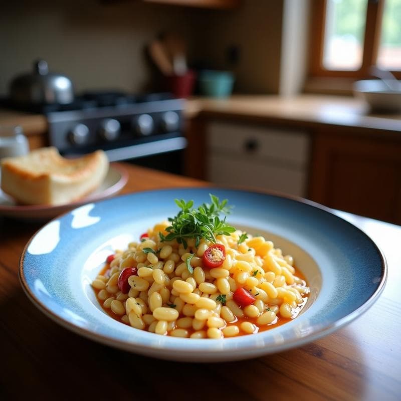 Risotto de Remolacha y Queso Cabrales: Receta en Olla Exprés con Toque Afrutado