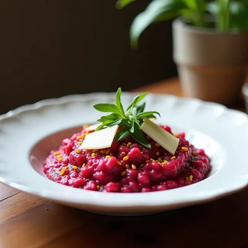 Risotto de Remolacha y Cúrcuma: Receta Antiinflamatoria en Thermomix en 25 Minutos
