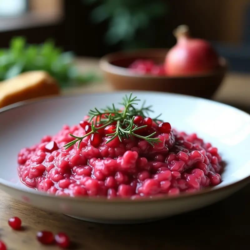 Risotto de Remolacha Quebrada en Airfryer: Receta Rápida y Sin Lactosa con Toque Terreo