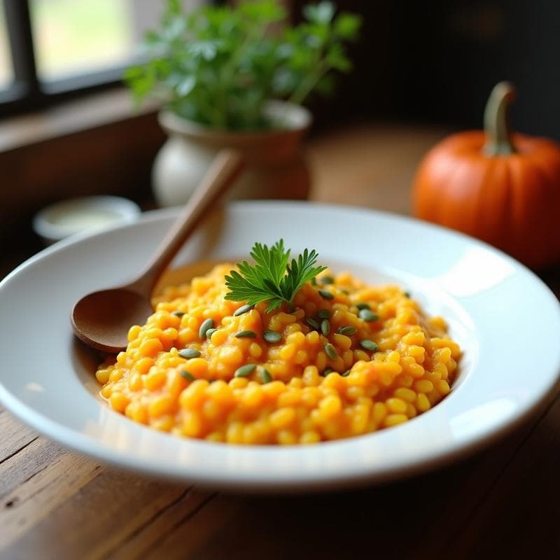 Risotto de Zanahoria y Cúrcuma Vegano: Receta Cremosa en 25 Minutos con Toque Antiinflamatorio