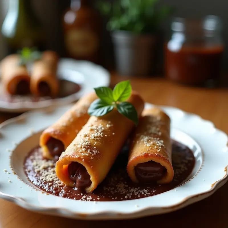 Rollitos de Leche de Anacardo y Dátiles con Cobertura de Chocolate Negro: Postre Vegano Crudivegano