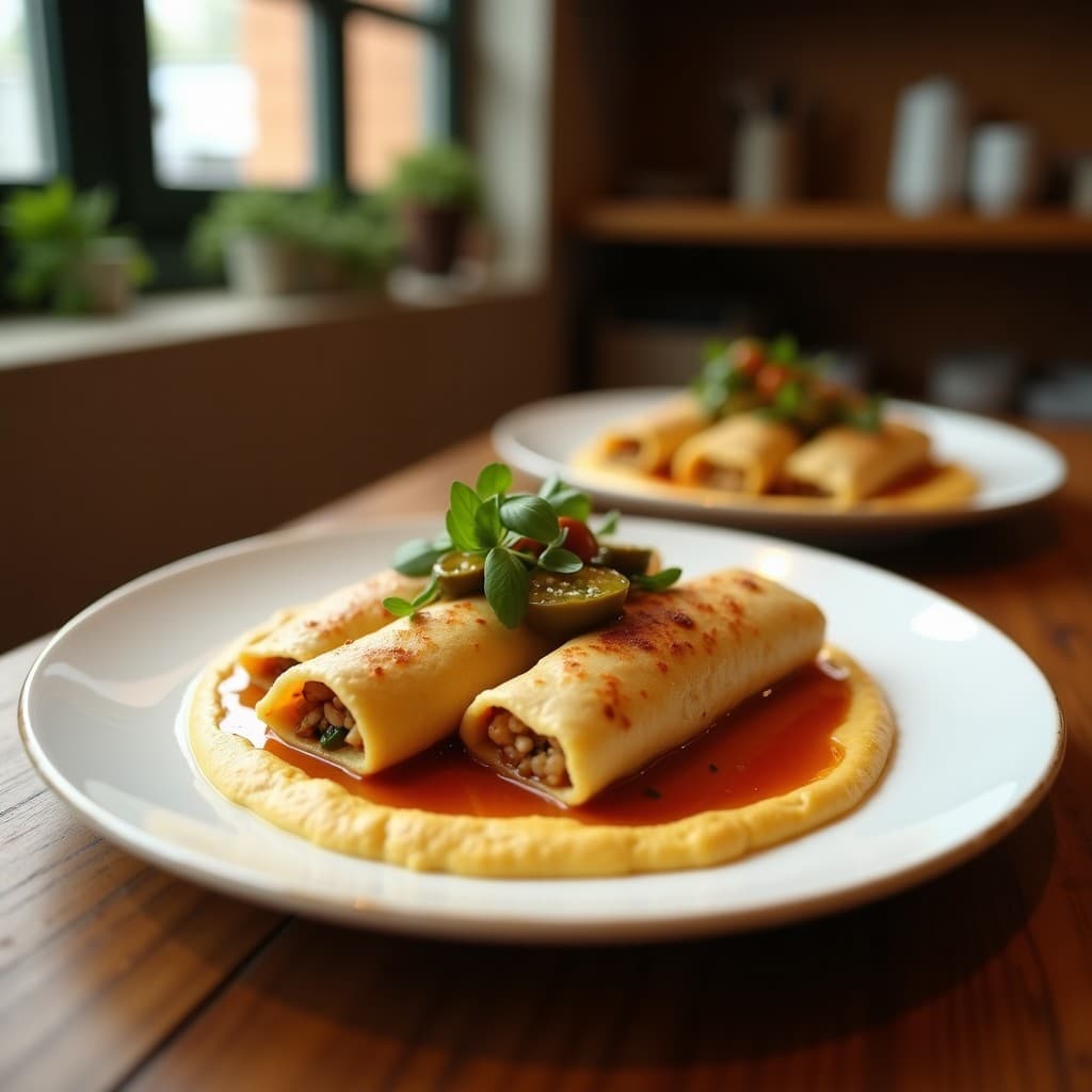 Rollitos de Calabacín Rellenos de Hummus y Pimientos Asados: Aperitivo Mediterráneo Sin Gluten