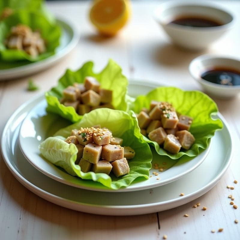 Rollitos de Lechuga con Atún y Aguacate: Entrante Alto en Omega-3 en 5 Minutos
