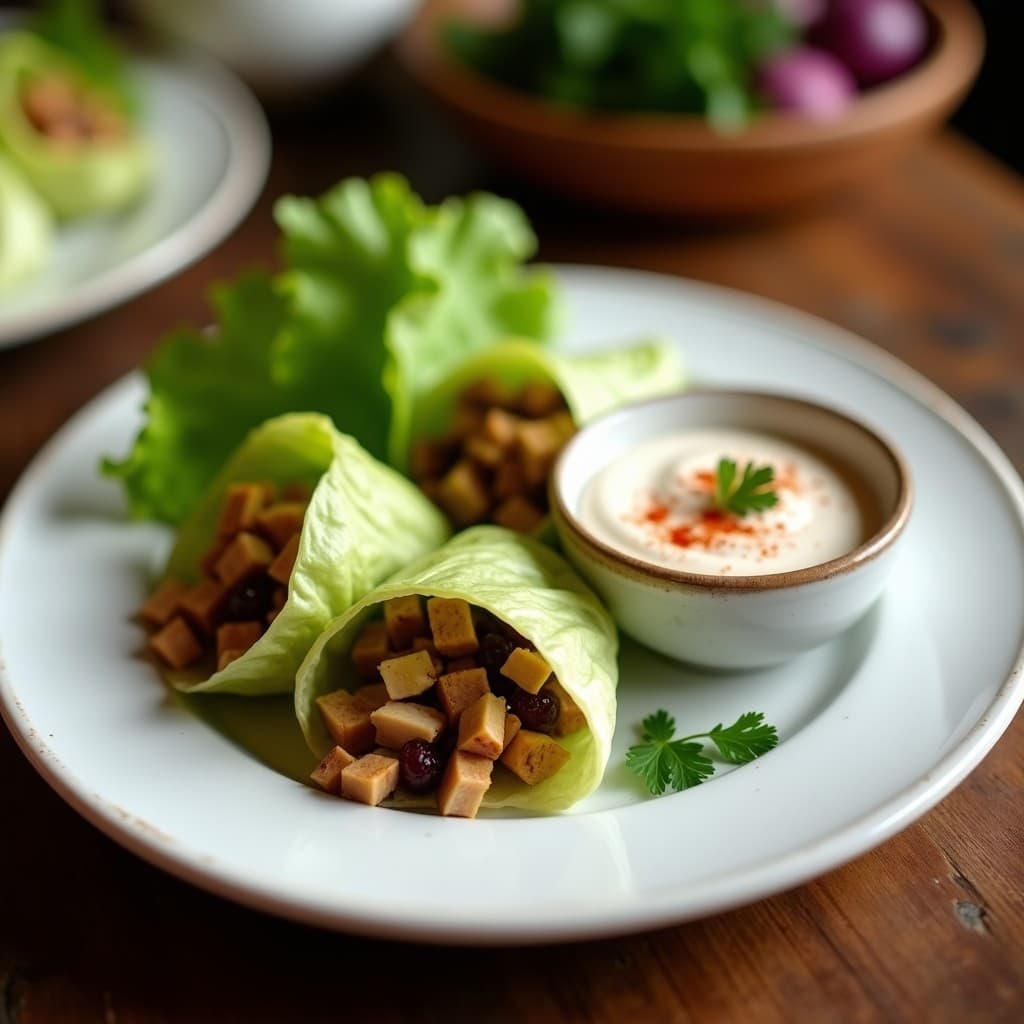 Rollitos de Lechuza con Relleno de Pollo y Ciruelas: Receta Marroquí en Olla Exprés