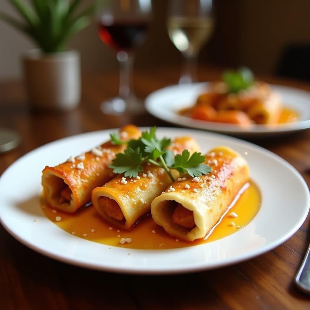 Rollitos de Lechuza Rellenos de Espinacas y Queso Feta: Receta Griega en Airfryer